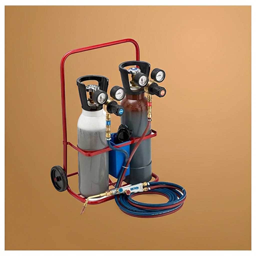 kit di saldatura portatile Ossiacetilenica Turbo Set Smart 5 Litri